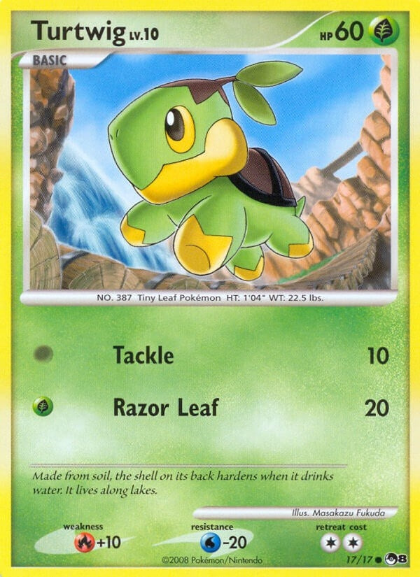 Image for Turtwig (017/017) (POP) - Pokemon