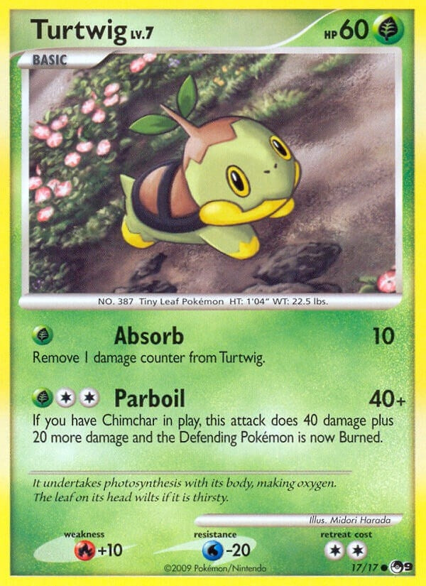 Image for Turtwig (017/017) (POP) - Pokemon