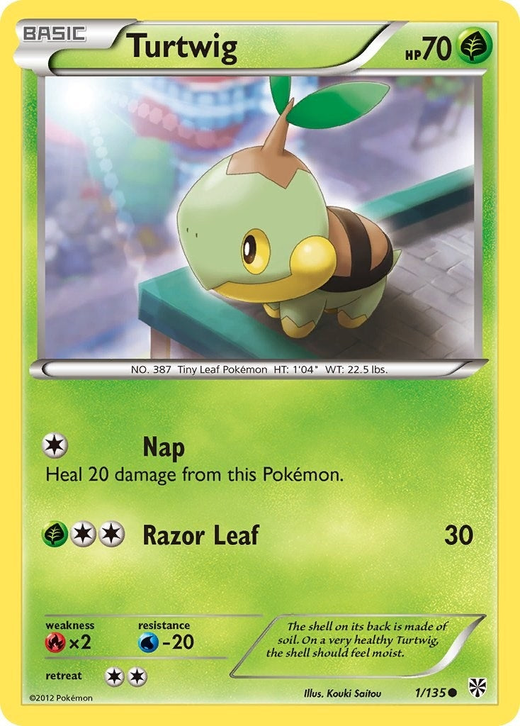 Image for Turtwig (1/135) (PLS) - Pokemon