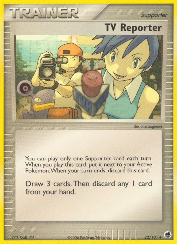 Image for TV Reporter (82/101) (DF) - Pokemon