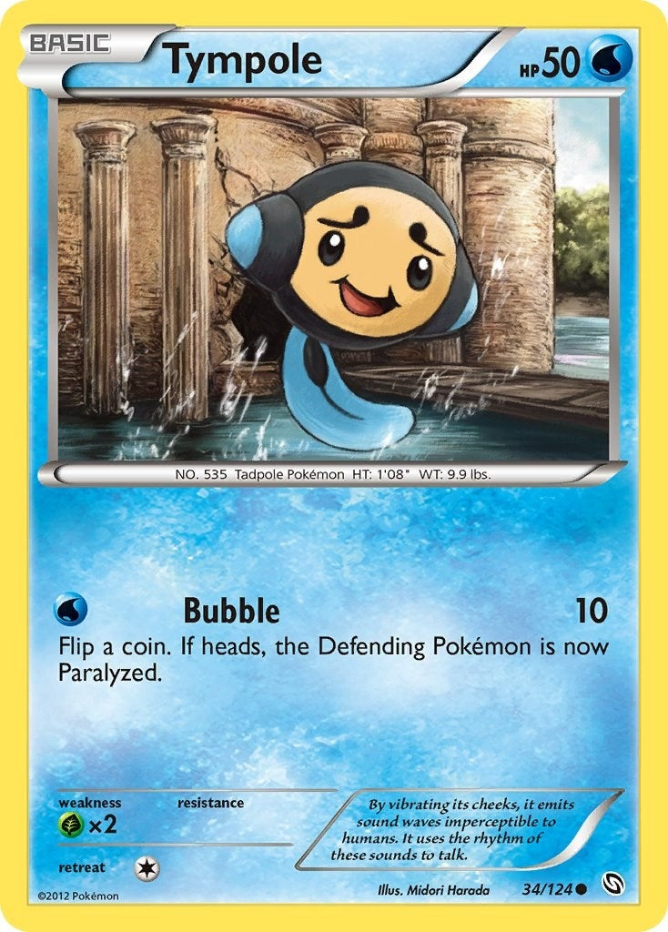 Image for Tympole (34/124) (DRX) - Pokemon