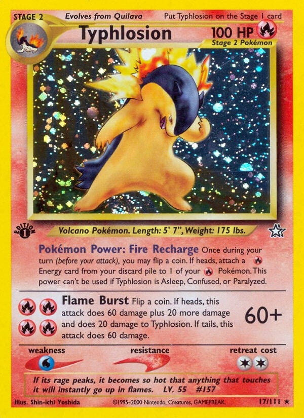 Image for Typhlosion (17) (017/111) (N1) - Pokemon