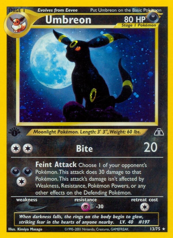 Image for Umbreon (13) (13/75) (N2) - Pokemon