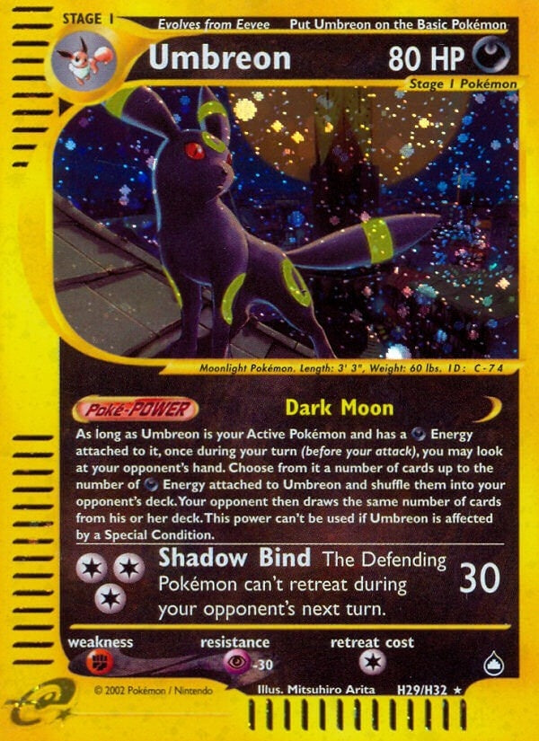 Image for Umbreon (H29) (H29/H32) (AQ) - Pokemon