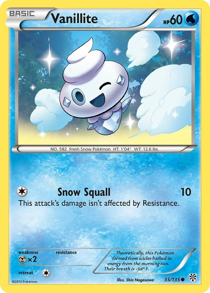 Image for Vanillite (35/135) (PLS) - Pokemon