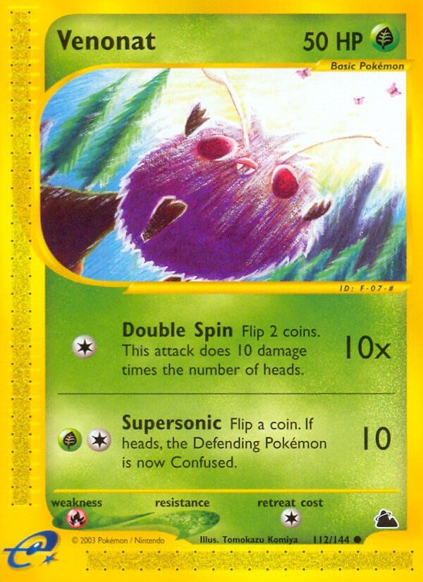 Image for Venonat (112/144) (SK) - Pokemon