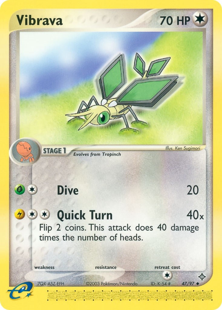 Image for Vibrava (47/97) (DR) - Pokemon