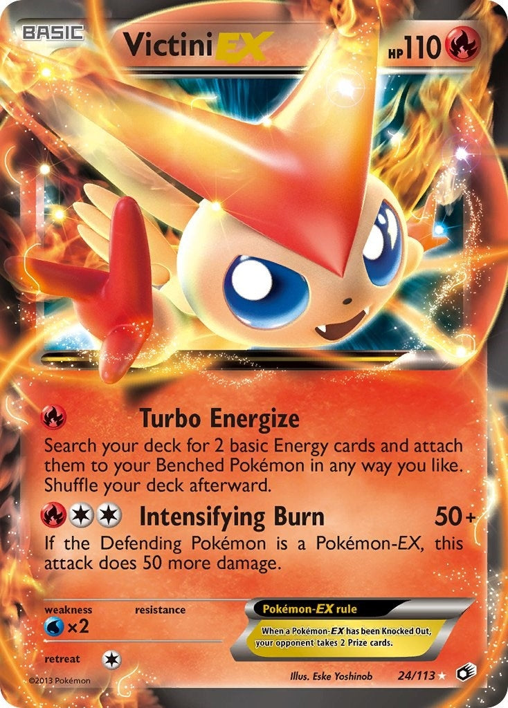 Image for Victini EX (24/113) (LTR) - Pokemon