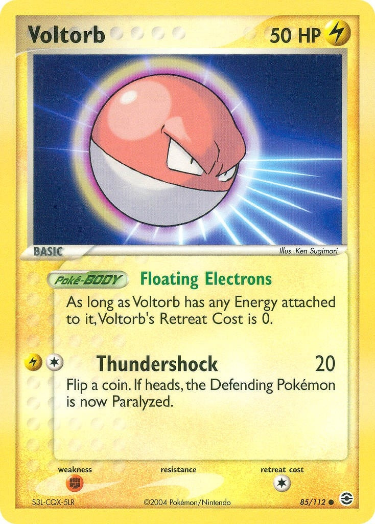 Image for Voltorb (85/112) (RG) - Pokemon