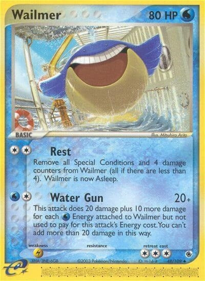 Image for Wailmer (48/109) (RS) - Pokemon