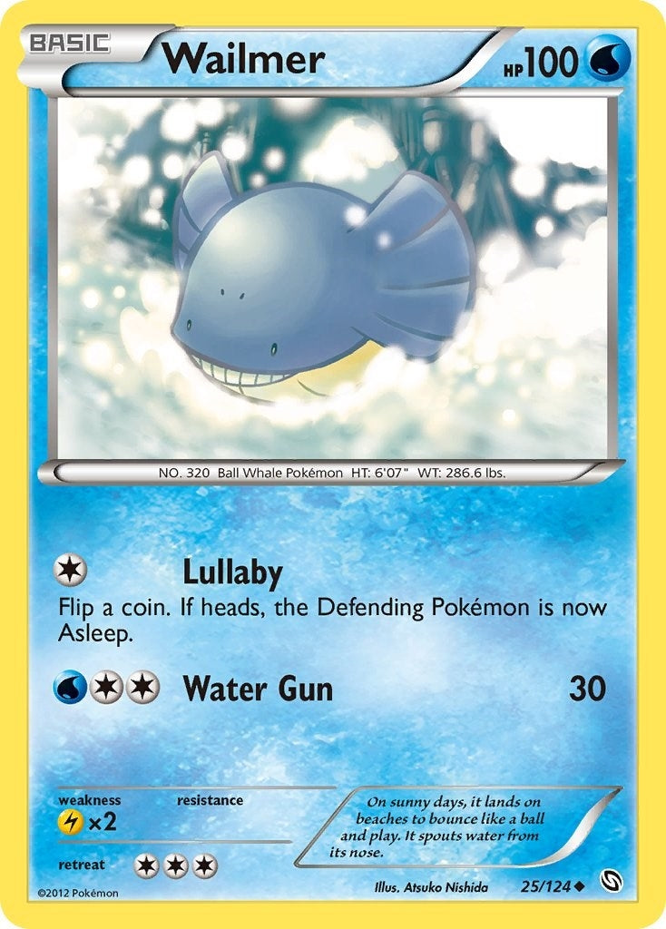 Image for Wailmer (25/124) (DRX) - Pokemon