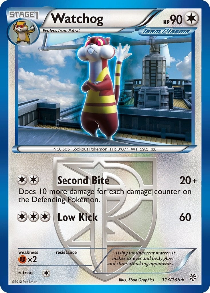 Image for Watchog (Team Plasma) (113) (113/135) (PLS) - Pokemon