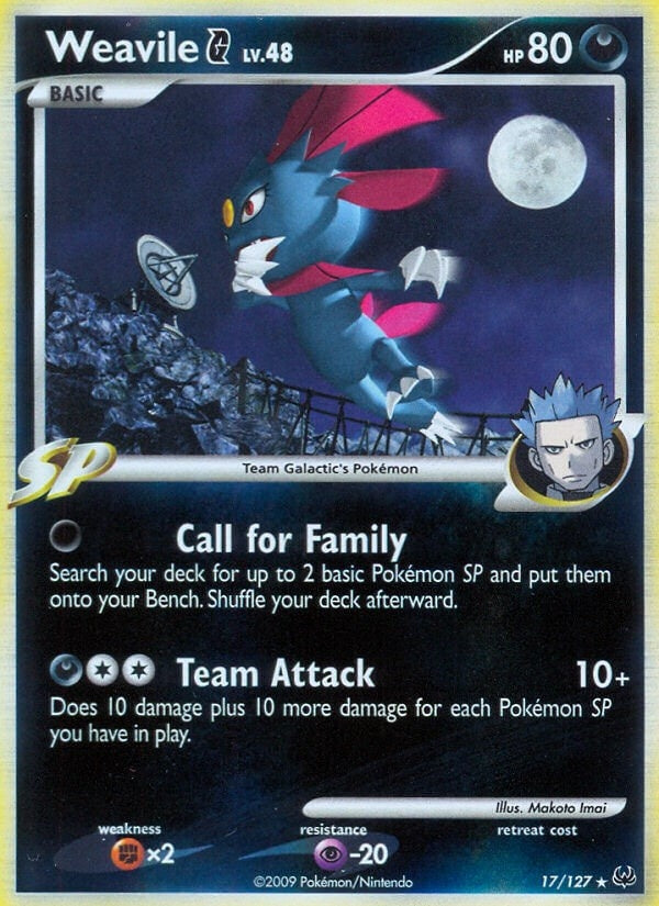 Image for Weavile G (17/127) (PL) - Pokemon
