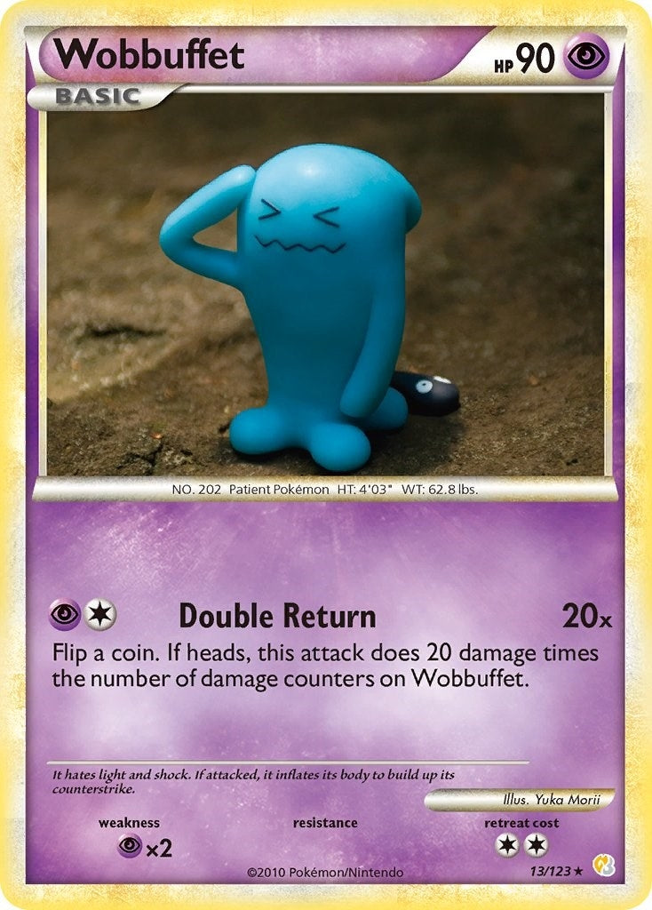 Image for Wobbuffet (13/123) (HS) - Pokemon