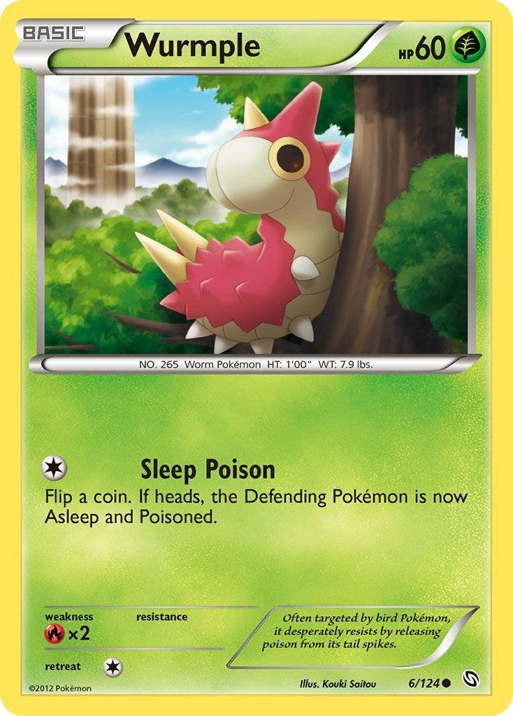 Image for Wurmple (6/124) (DRX) - Pokemon