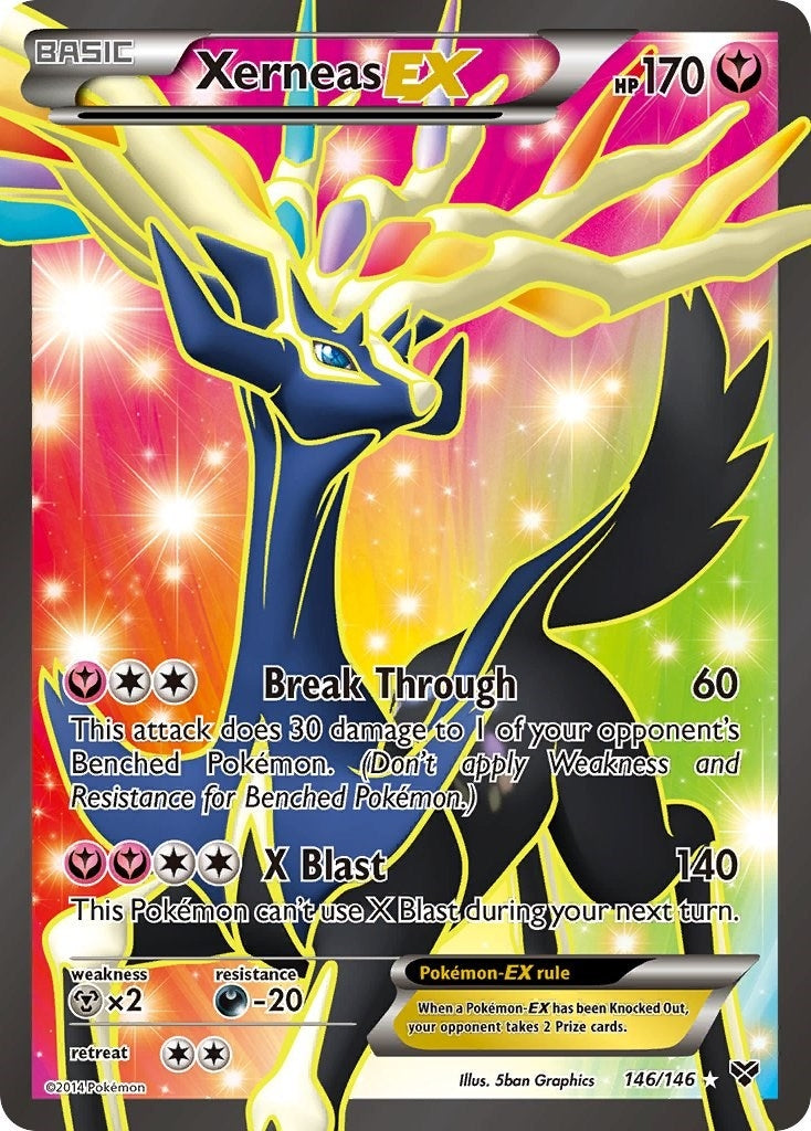 Image for Xerneas EX (146 Full Art) (146/146) (XY) - Pokemon