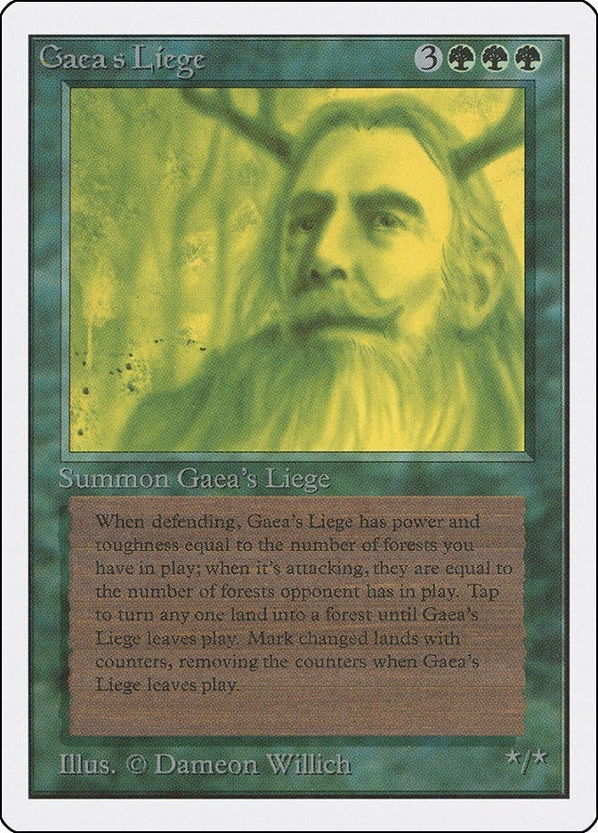 Image for Gaea's Liege (Unlimited Edition) - Magic: The Gathering