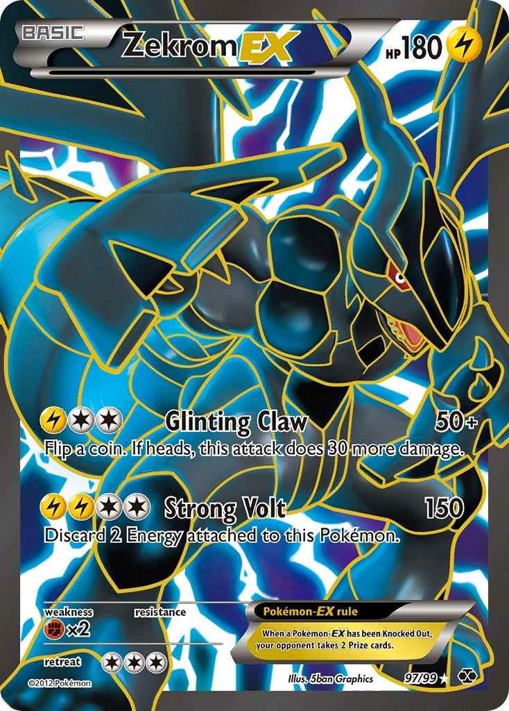 Image for Zekrom EX (97 Full Art) (97/99) (NXD) - Pokemon