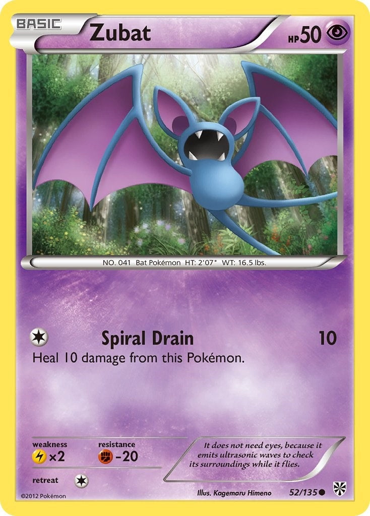 Image for Zubat (52) (52/135) (PLS) - Pokemon