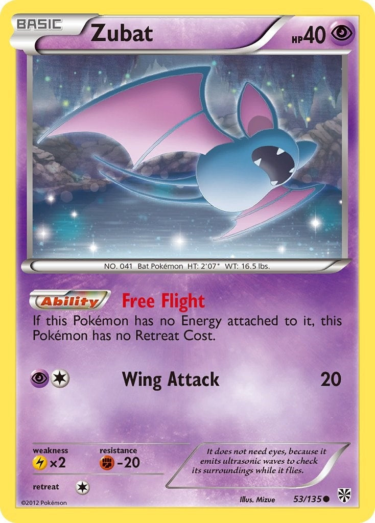 Image for Zubat (53) (53/135) (PLS) - Pokemon