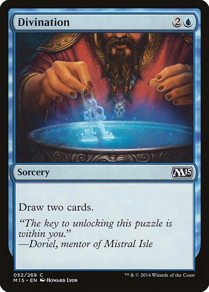 Image for Divination (52) (Magic 2015 (M15)) - Magic: The Gathering
