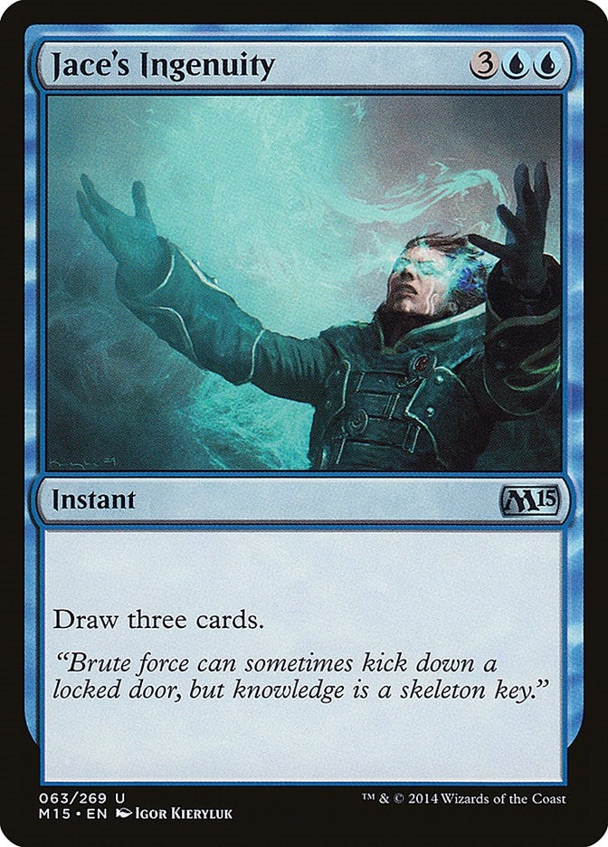 Image for Jace's Ingenuity (63) (Magic 2015 (M15)) - Magic: The Gathering
