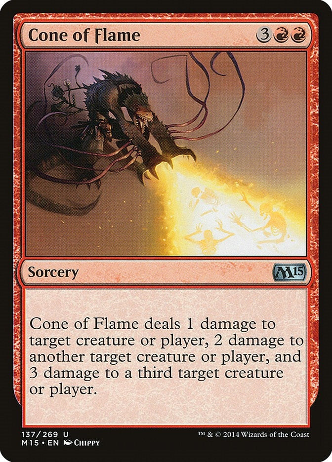 Image for Cone of Flame (137) (Magic 2015 (M15)) - Magic: The Gathering