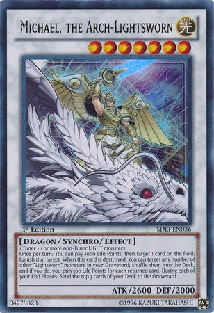 Image for Michael, the Arch-Lightsworn (SDLI-EN036) (SDLI) - YuGiOh