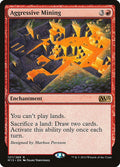 Image for Aggressive Mining (127) (Magic 2015 (M15)) - Magic: The Gathering
