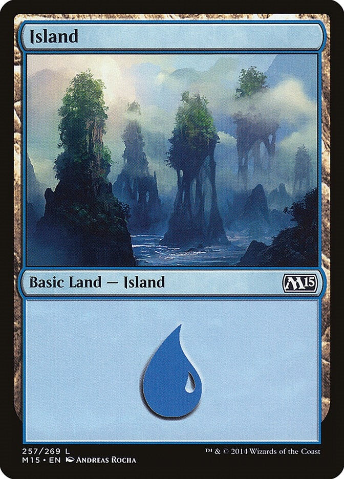 Image for Island (257) (257) (Magic 2015 (M15)) - Magic: The Gathering
