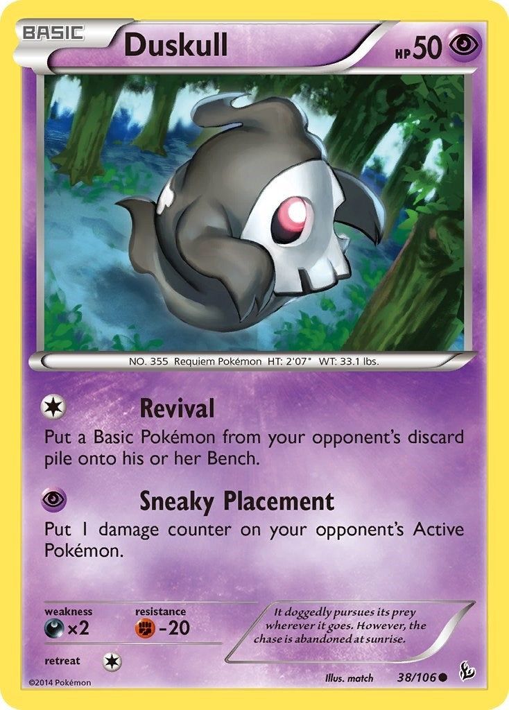 Image for Duskull (38/106) (FLF) - Pokemon