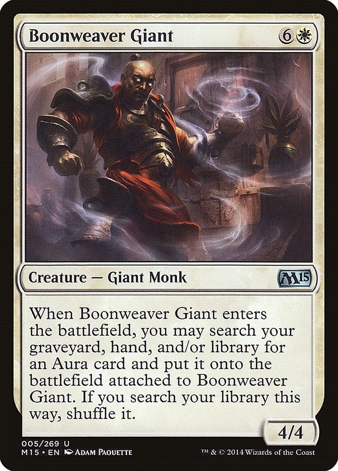 Image for Boonweaver Giant (5) (Magic 2015 (M15)) - Magic: The Gathering