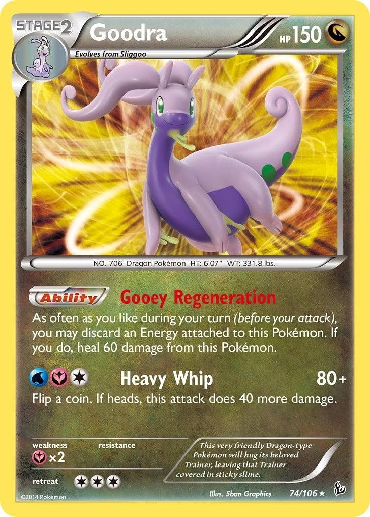Image for Goodra (74/106) (FLF) - Pokemon