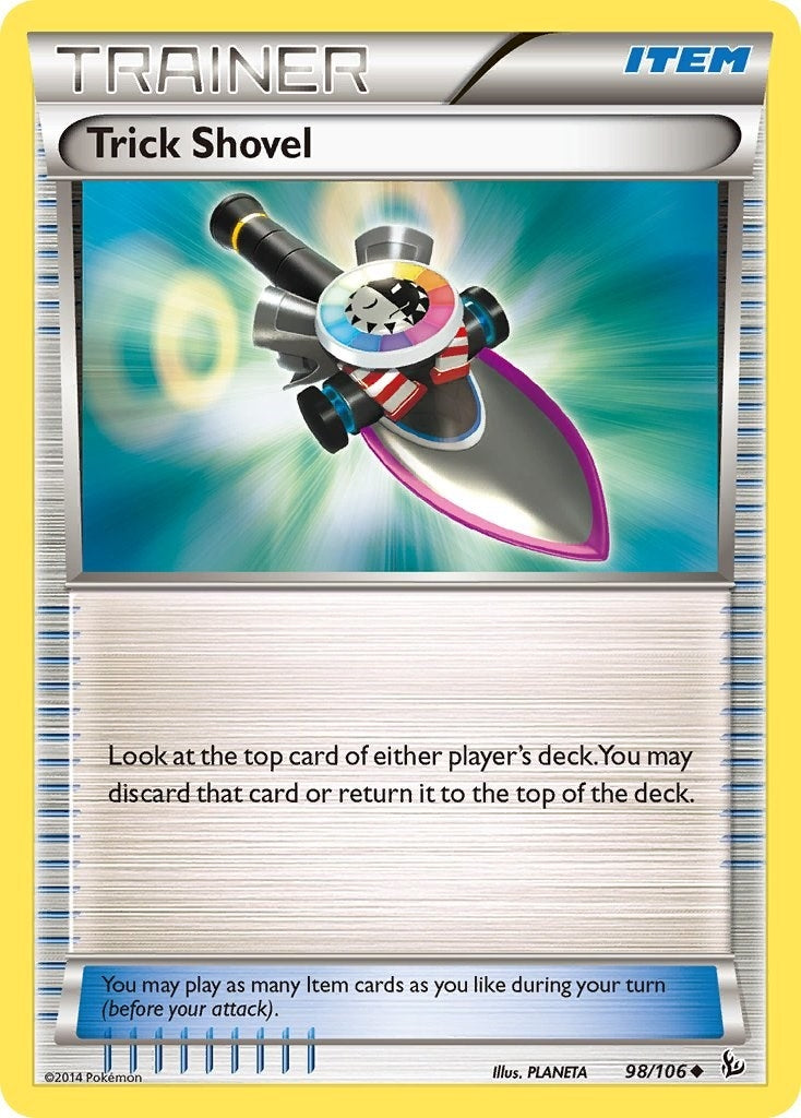 Image for Trick Shovel (98/106) (FLF) - Pokemon