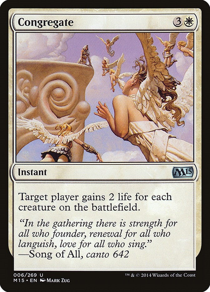 Image for Congregate (6) (Magic 2015 (M15)) - Magic: The Gathering