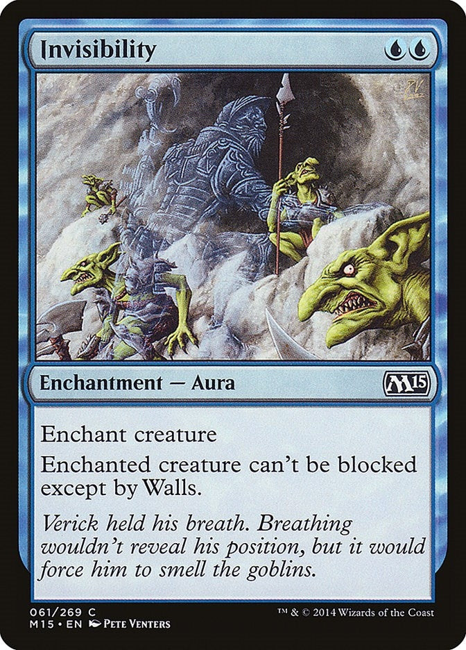 Image for Invisibility (61) (Magic 2015 (M15)) - Magic: The Gathering