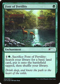 Image for Font of Fertility (3) (Unique and Miscellaneous Promos) - Magic: The Gathering