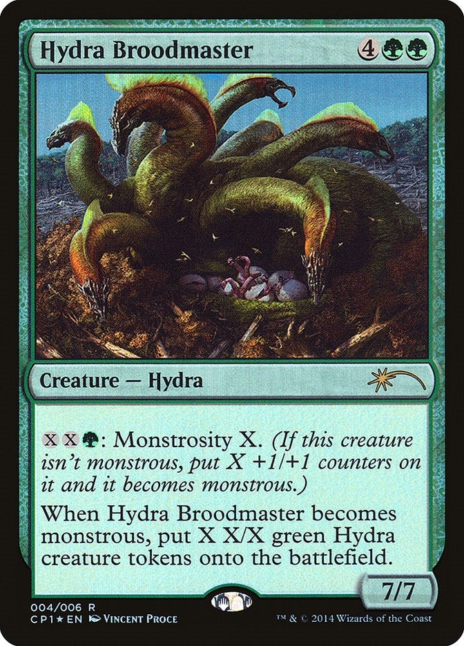 Image for Hydra Broodmaster (4) (Unique and Miscellaneous Promos) - Magic: The Gathering