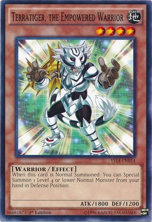 Image for Terratiger, the Empowered Warrior (YS14-EN014) (YS14) - YuGiOh
