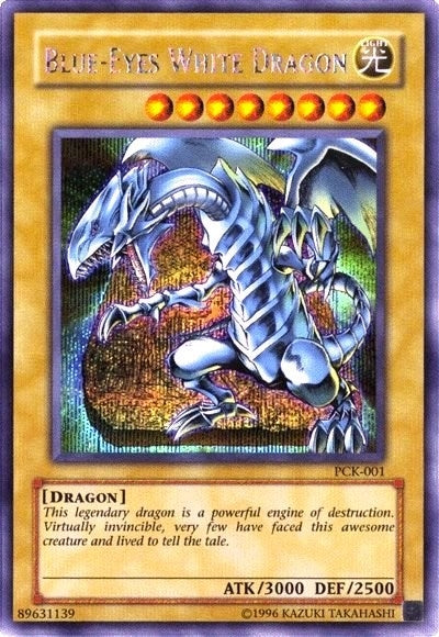 Image for Blue-Eyes White Dragon (Power of Chaos: Kaiba the Revenge) (PCK-001) (VDP) - YuGiOh