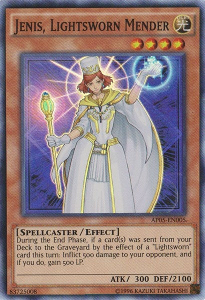 Image for Jenis, Lightsworn Mender (AP05-EN005) (AP05) - YuGiOh