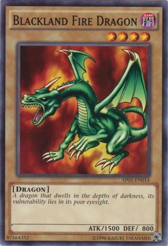 Image for Blackland Fire Dragon (AP05-EN014) (AP05) - YuGiOh