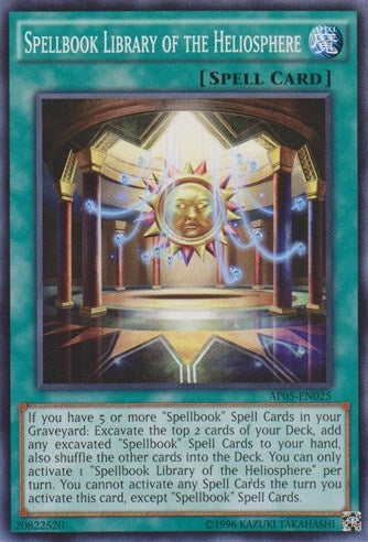 Image for Spellbook Library of the Heliosphere (AP05-EN025) (AP05) - YuGiOh
