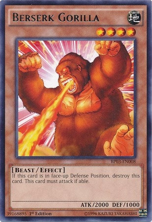 Image for Berserk Gorilla (BP03-EN008) (BP03) - YuGiOh