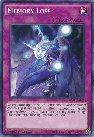 Image for Memory Loss (BP03-EN229) (BP03) - YuGiOh
