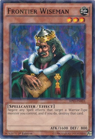 Image for Frontier Wiseman (Shatterfoil) (BP03-EN003) (BP03) - YuGiOh
