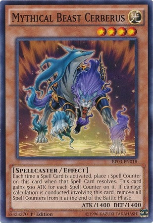 Image for Mythical Beast Cerberus (BP03-EN018) (BP03) - YuGiOh