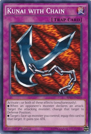 Image for Kunai with Chain (BP03-EN210) (BP03) - YuGiOh