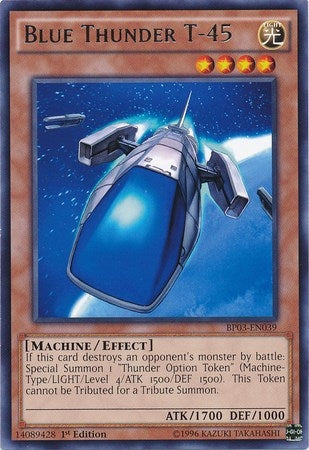 Image for Blue Thunder T-45 (BP03-EN039) (BP03) - YuGiOh