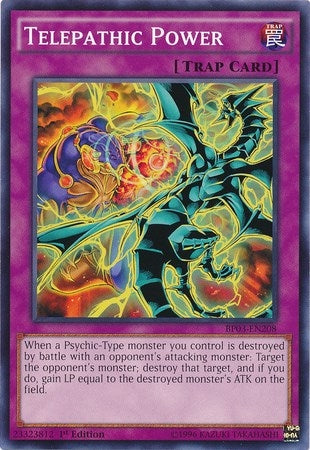 Image for Telepathic Power (BP03-EN208) (BP03) - YuGiOh